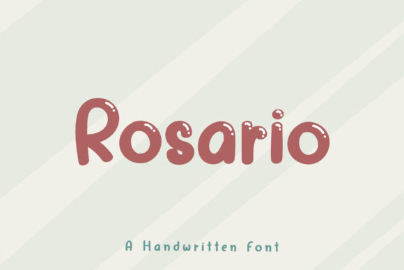 Rosario Font Poster 1