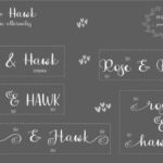 Rose & Hawk Font Poster 3