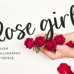 Rose Girl Font Poster 1