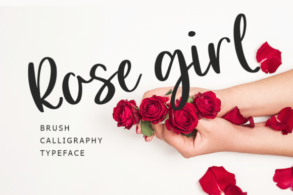 Rose Girl Font Poster 1