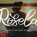 Rosela Font Poster 1