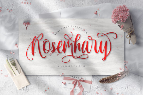 Rosemhary Font Poster 1