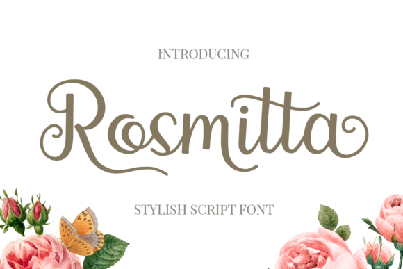 Rosmitta Font Poster 1