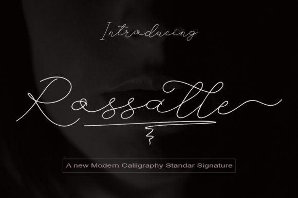 Rossalle Font Poster 1