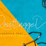 Rossttinggel Font Poster 1