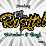 Rosttel Font Poster 1