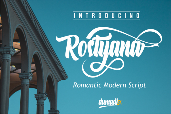 Rostyana Font Poster 1