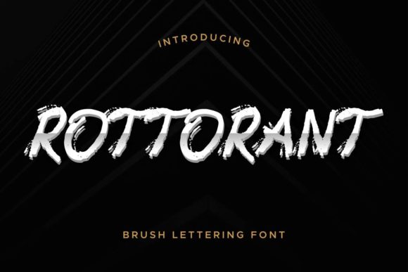 Rottorant Font Poster 1