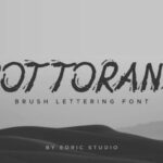Rottorant Font Poster 2