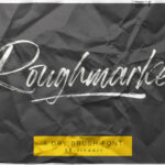 Roughmarker Font Poster 1