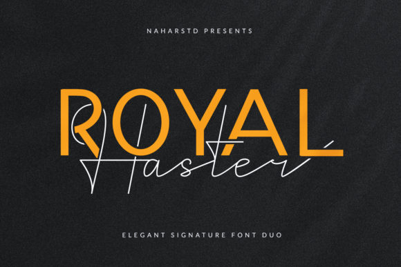 Royal Haster Font