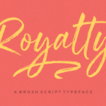 Royalty Font Poster 1