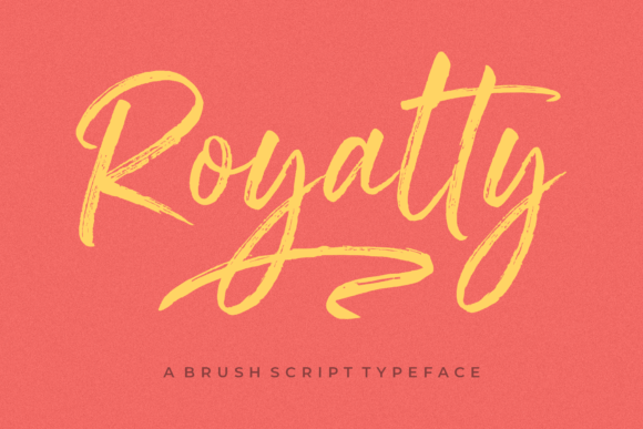 Royalty Font Poster 1