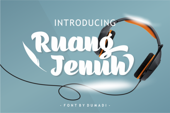 Ruang Jenuh Font Poster 1