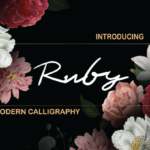 Ruby Font Poster 1