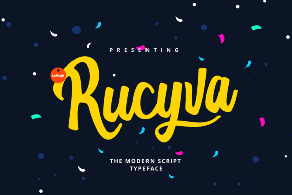 Rucyva Slova Font Poster 1