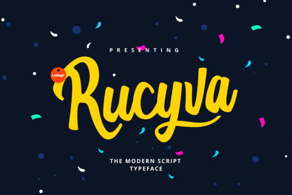 Rucyva Slova Font Rucyva Slova Font Poster 1
