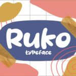 Ruko Font Poster 1