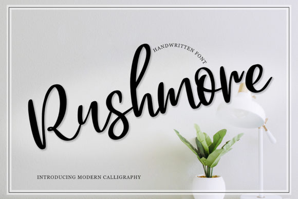 Rushmore Font