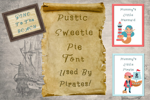 Rustic Sweetie Pie Font Poster 1
