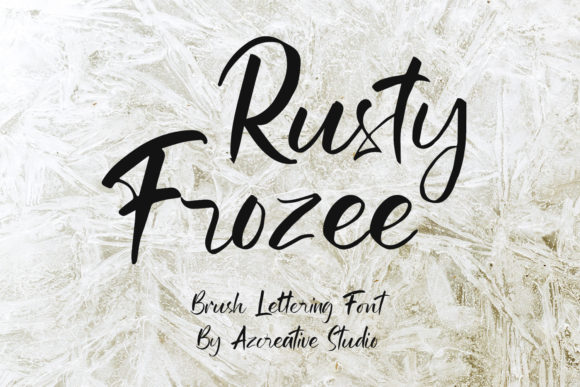 Rusty Frozee Font