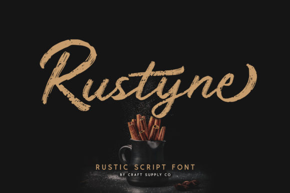 Rustyne Font Poster 1