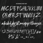 Ruthmike Font Poster 5