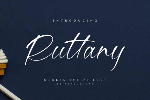 Ruttany Font Poster 1