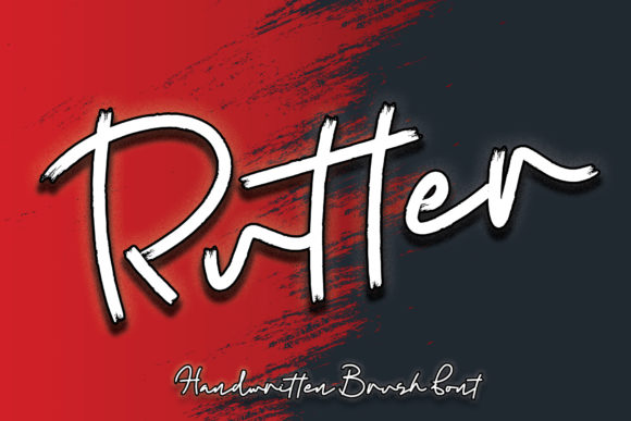 Rutter Font