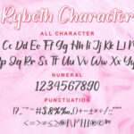 Rybeth Font Poster 3