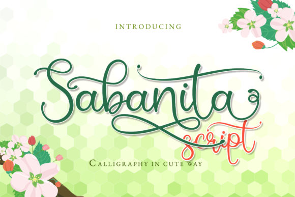 Sabanita Font Poster 1