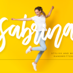 Sabrina Font Poster 1