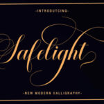 Safelight Font Poster 7