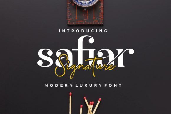 Safiar Font Poster 1
