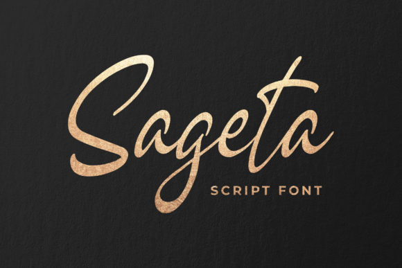 Sageta Font Poster 1