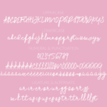 Saharia Font Poster 3