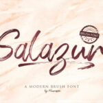 Salazur Font Poster 1