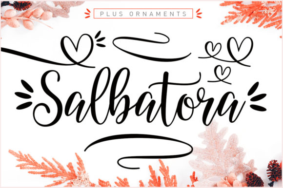 Salbatora Font Poster 1