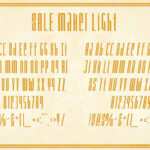 Sale Maker Font Poster 3