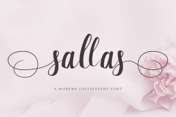 Sallas Font Poster 1