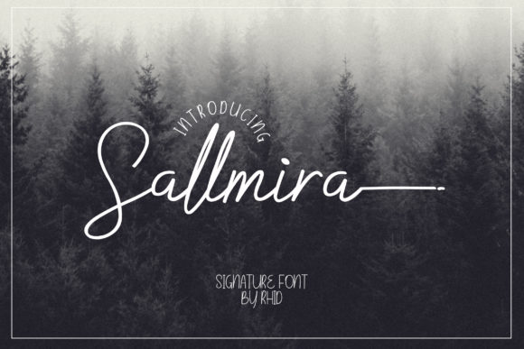 Sallmira Font Poster 1