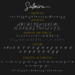 Sallmira Font Poster 3