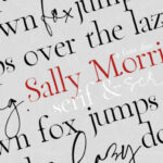 Sally Morrison Duo Font Poster 19