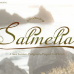 Salmelia Font Poster 1