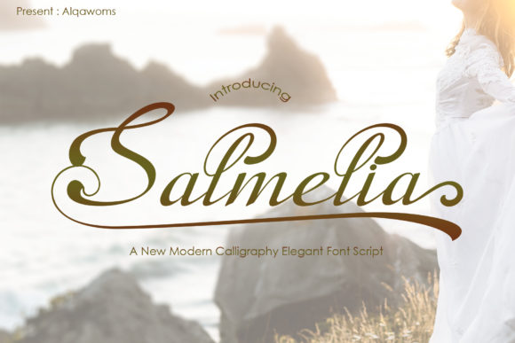 Salmelia Font Poster 1