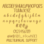 Salthing Font Poster 8
