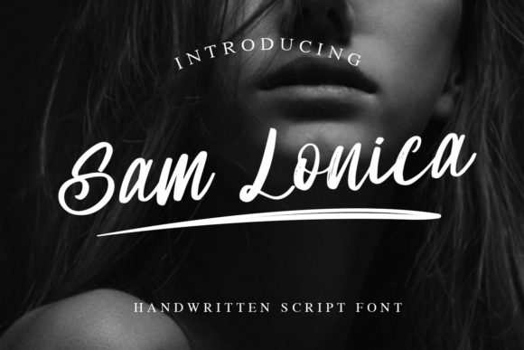 Sam Lonica Font Poster 1