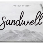 Sandwell Font Poster 1