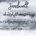 Sandwell Font Poster 8