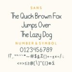 Sandwell Font Poster 5
